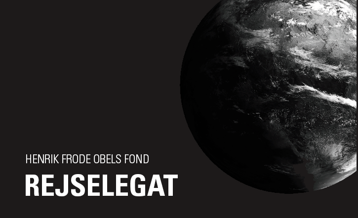 Rejselegat fra Henrik Frode Obels Fond